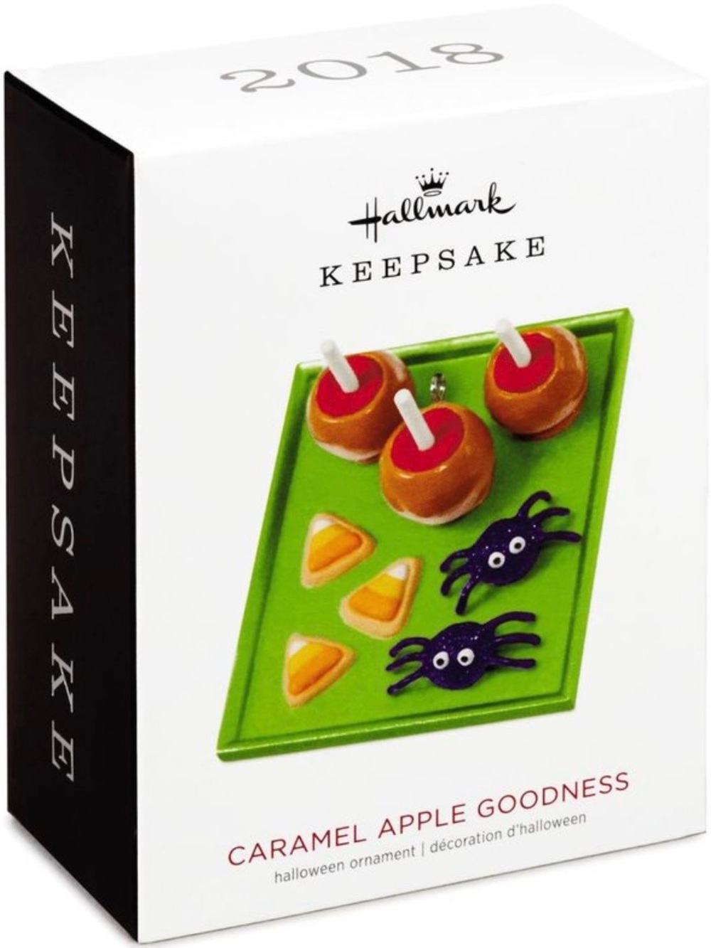 2018 Hallmark Keepsake "Caramel Apple Goodness" Halloween Ornament NIB